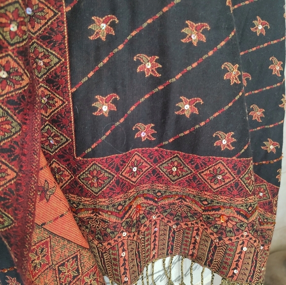 Fall Table Runner OR Pashmina Wrap! - Picture 7 of 13